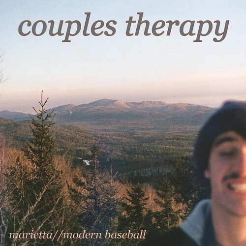 Modern Baseball / Marietta - Couple's Therapy (Blue) vinyl record cover