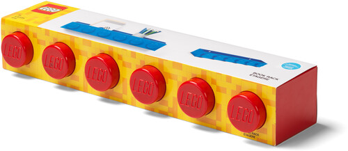 LEGO BOOK RACK IN RED