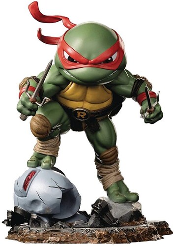 Iron Studios - Minico Tmnt Raphael Pvc Statue (Clcb) (Stat)