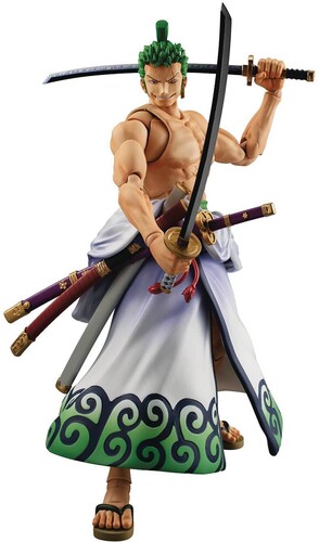 ONE PIECE ZORO JURO VARIABLE ACTION HERO PVC FIG|alliance entertainment