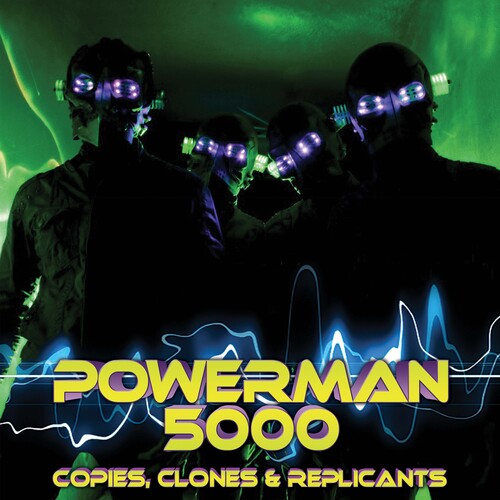 Powerman 5000 - Copies, Clones & Replicants - Green/Black Splatter