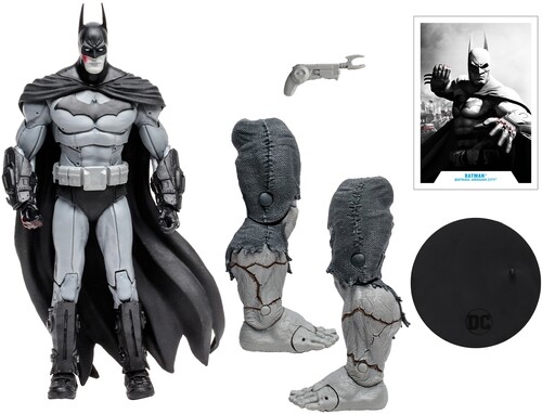 ARKHAM CITY BW BATMAN - 7 IN COLLECTIBLE FIGURE