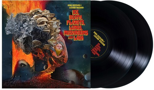 King Gizzard and the Lizard Wizard - Ice, Death, Planets, Lungs, Mushrooms and Lava [Limited Edition Recycled Black Wax 2 LP]
