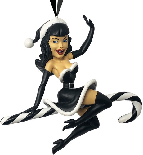 BETTIE PAGE NAUGHTY & NICE HOLIDAY ORNAMENT (NET)