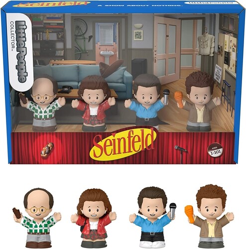 LITTLE PEOPLE COLLECTOR SEINFELD 4PK