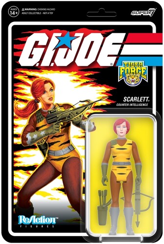 G.I. JOE REACTION FIGURES WAVE 6 - TIGER FORCE SCA