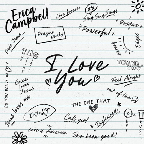 Erica Campbell - I Love You vinyl record cover