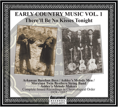 There'll Be No Kisses Tonight: Early Country Music Vol.1 (Various Artists)