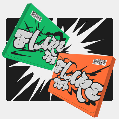 Flare - Random Cover - incl. 72pg Photobook, 2 Photocards, 4-Cut Photo, Scratch Card + Sticker