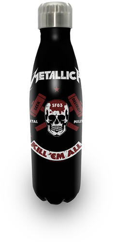 ROCKSAX METALLICA KILL EM ALL 3 DRINK BOTTLE 16.9
