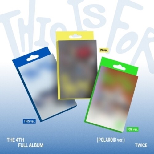 This Is For - Polaroid QR Card - Random Cover - incl. Polaraoid Photo Set, Photocard, 3 Stickers + 20pg Lyric Booklet