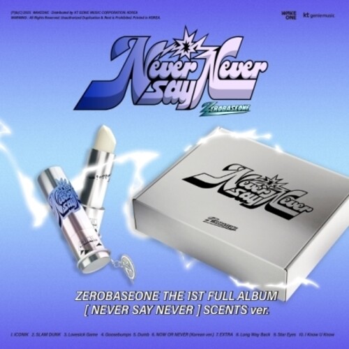Never Say Never - Scents Version - incl. Tin Case, Mini Photobook, Pin Badge, Sticker + Photocard