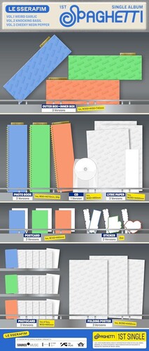 1st Single Album 'SPAGHETTI' [KNOCKING BASIL ver.]