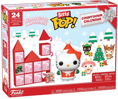 BITTY POP COUNTDOWN CALENDAR HELLO KITTY & FRIENDS