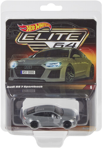 Mattel Collectible - Hot Wheels Collectors: 1/64 Hot Wheels Elite 64 Series '21 Audi RS 7 Sportback