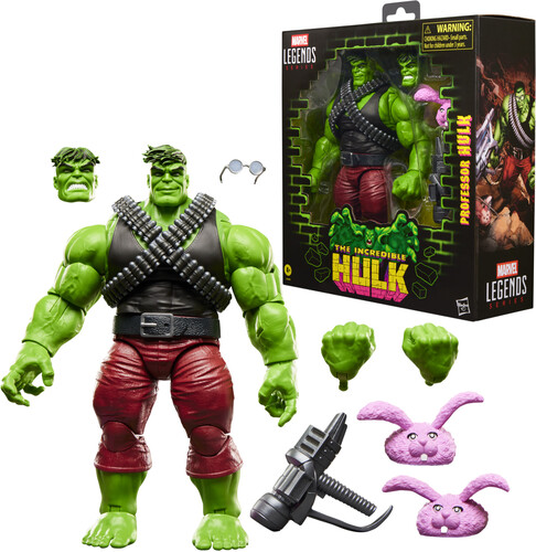 INCREDIBLE HULK MARVEL LEGENDS PROFESSOR HULK