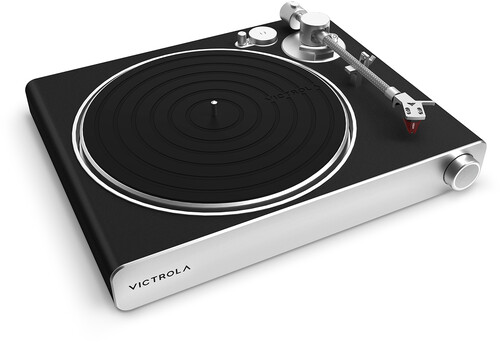Victrola VPT-3000-BSL Stream Carbon Bluetooth & WiFi Belt Drive Turntable Black/Silver