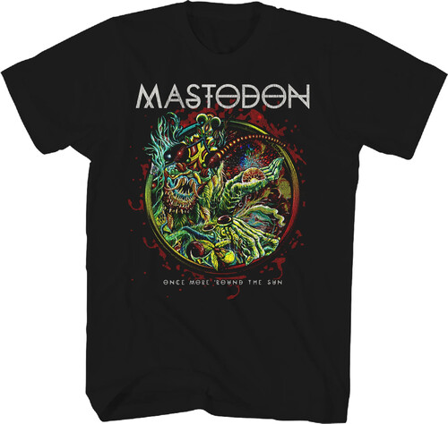 MASTODON ONCE MORE AROUND THE SUN TSHIRT BLACK MD