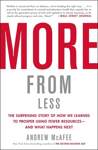 More from Less: The Surprising Story of How We Learned to ProsperUsing Fewer Resources - and What Happens Next