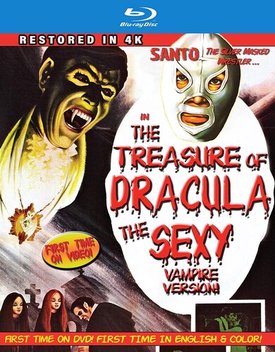 Santo in the Treasure of Dracula (The Sexy Vampire)