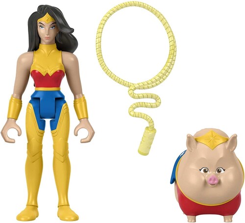 DC League of Super-Pets - Dc League Of Super Pets Wonder Woman & Pb (Fig)