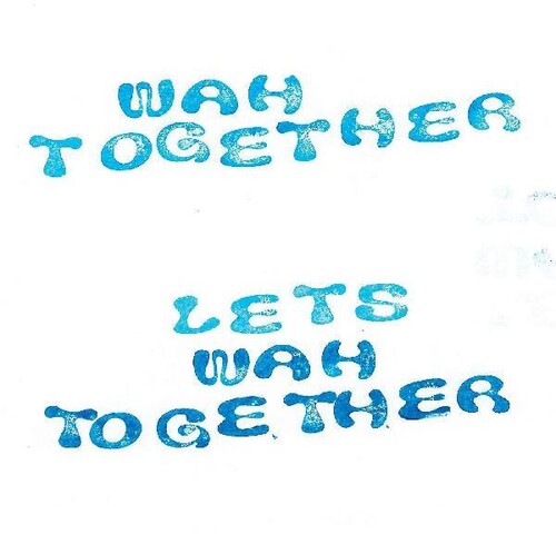 Wah Together - Let's Wah Together vinyl record cover