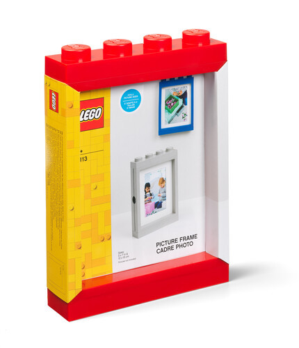 LEGO PICTURE FRAME IN RED