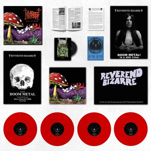 Reverend Bizarre - Slice Of Doom vinyl record cover