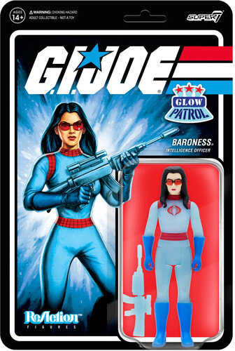 G.I. Joe - G.I. Joe Reaction Figures Wave 1b Baroness (Glow)
