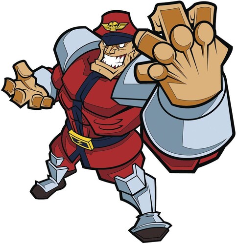 STREET FIGHTER M. BISON ACTION PIN (NET)