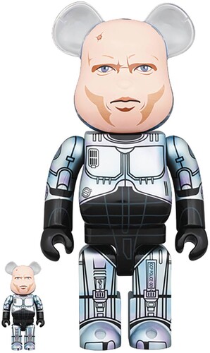 ROBOCOP 2 MURPHY HEAD VER 100% & 400% BEA 2PK