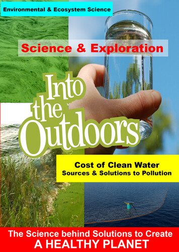 Cost of Clean Water - Sources & Solutions to Pollution
