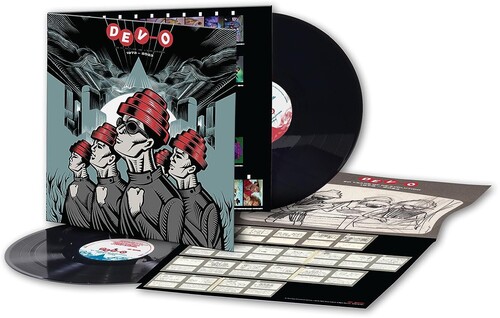 Devo - 50 Years of De-Evolution 1973–2023 vinyl record cover
