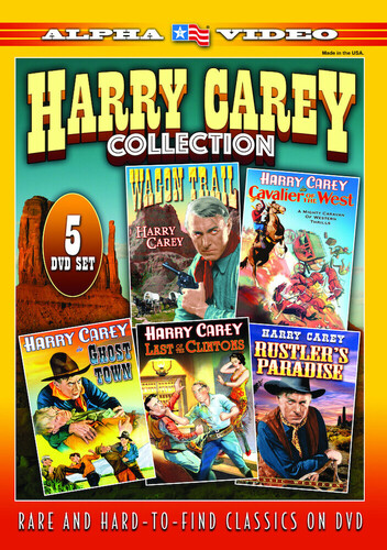 Harry Carey Collection: Wagon Trail (1935)/ Cavalier Of The West (1931)/ Ghost Town (1936)/ Last Of The Clintons (1935)/ Rustler's Paradise (1935)