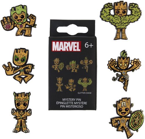 FUNKO PIN WE ARE GROOT MYSTERY PINS 6 PIECE SET