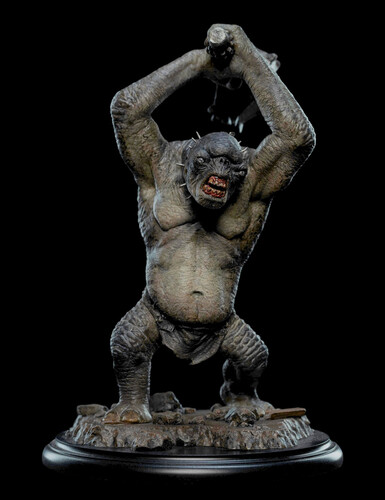 LOTR TRILOGY - CAVE TROLL MINIATURE STATUE|alliance entertainment