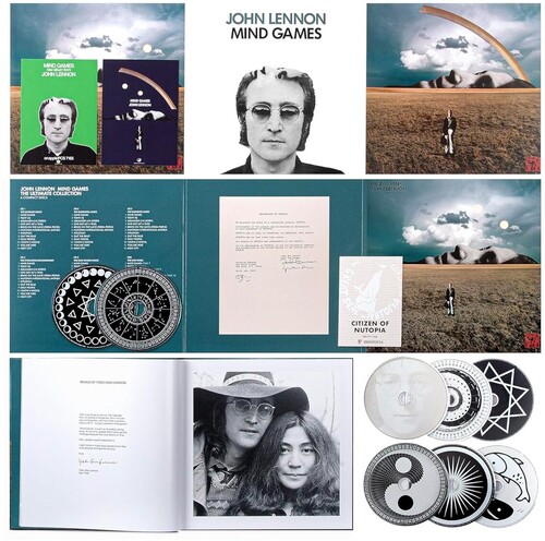 John Lennon - Mind Games - (The Ultimate Mixes) vinyl record cover