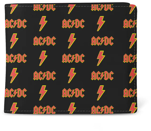 ROCKSAX AC/ DC - AC/ DC LOGO WALLET LOGO BLK/ RED