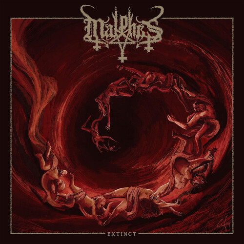 Malphas - Extinct vinyl record cover