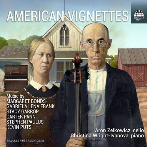 Contemporary works for cello and piano based on American popular idioms