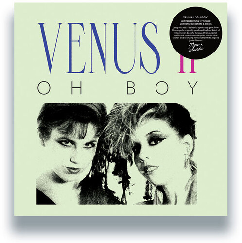 Venus II - Oh Boy (Justin Strauss Remix) vinyl record cover