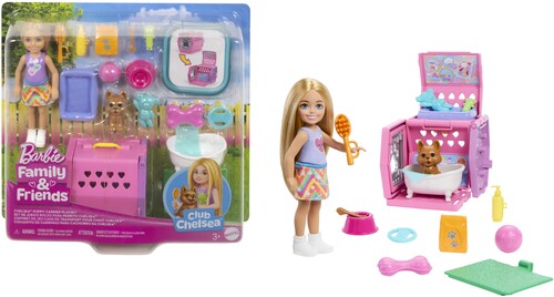Mattel - Barbie Chelsea Puppy Carrier Playset
