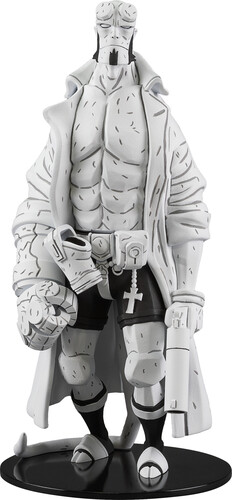 HELLBOY 30TH ANNIVERSARY VINYL FIGURE B&W VARIANT