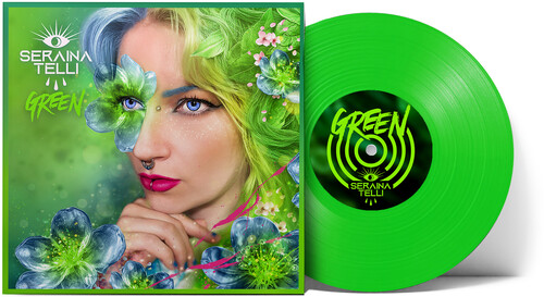 Seraina Telli - Green vinyl record cover