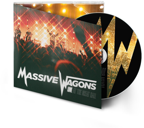 Massive Wagons - Live At The Great Hall vinyl record cover