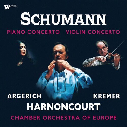 Martha Argerich  / Kremer,Gidon - Schumann: Piano Concerto & Violin Concerto vinyl record cover