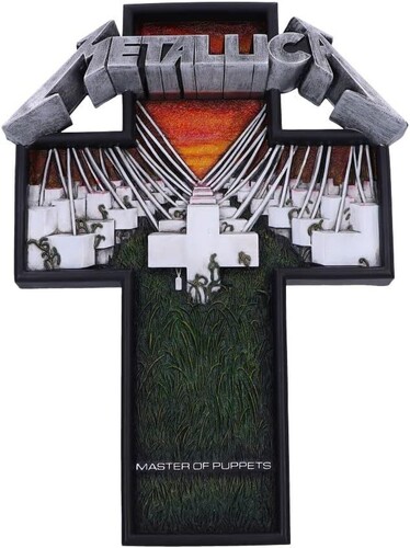 NEMESIS NOW METALLICA MASTER OF PUPPETS PLAQUE