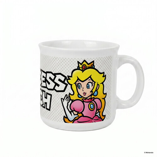 MARIO - PRINCESS PEACH-NAME 11 OZ MUG