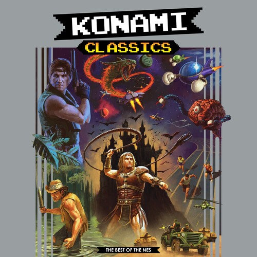 Konami Kukeiha Club (Colv) (Red) (Ylw) - Konami Classics: The Best Of The Nes - O.S.T. vinyl record cover