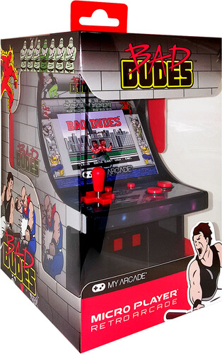 MY ARCADE DGUNL3214 BAD DUDES MICRO PLAYER RETRO